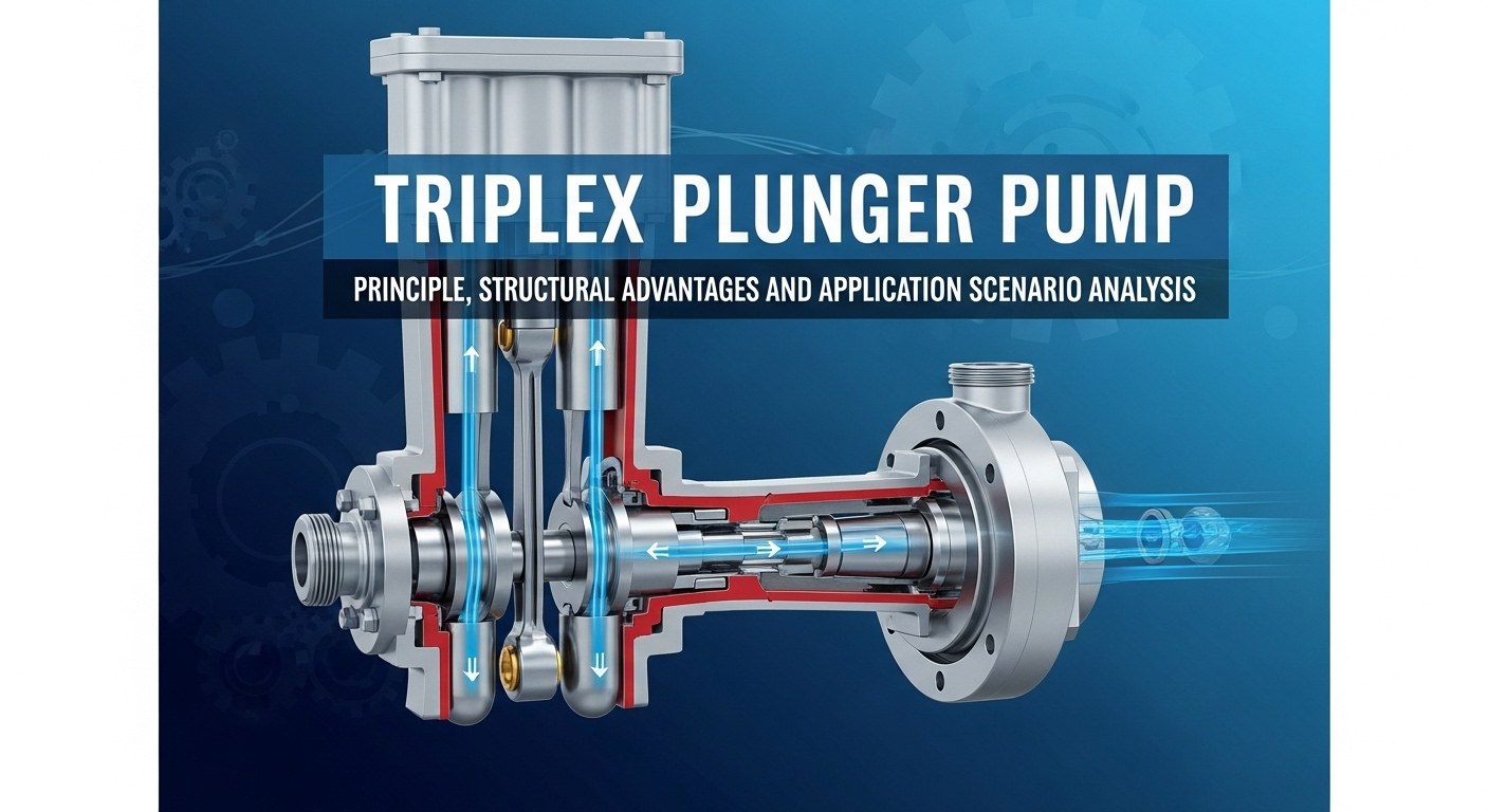 Triplex Plaw Pump: načelo, strukturne prednosti in analiza scenarijev uporabe