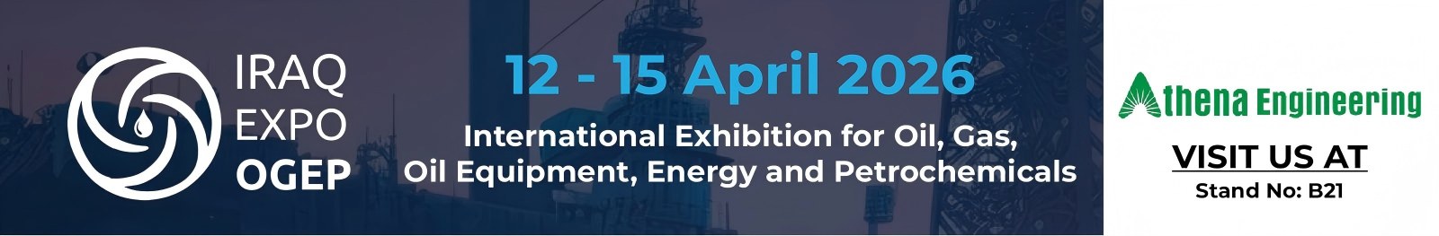 Pridružite se Athena Engineering & Teffiko na IRAQ EXPO OGEP 2026