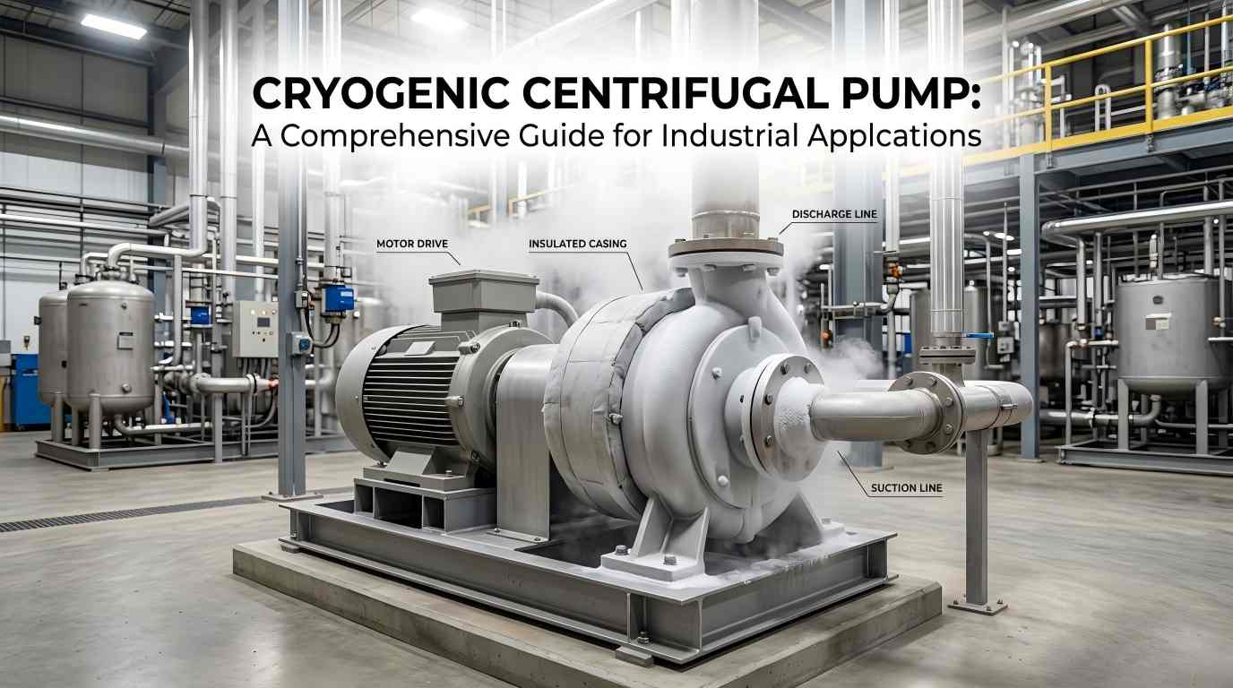 Kriogena centrifugalna črpalka: Obsežen vodnik za industrijske aplikacije