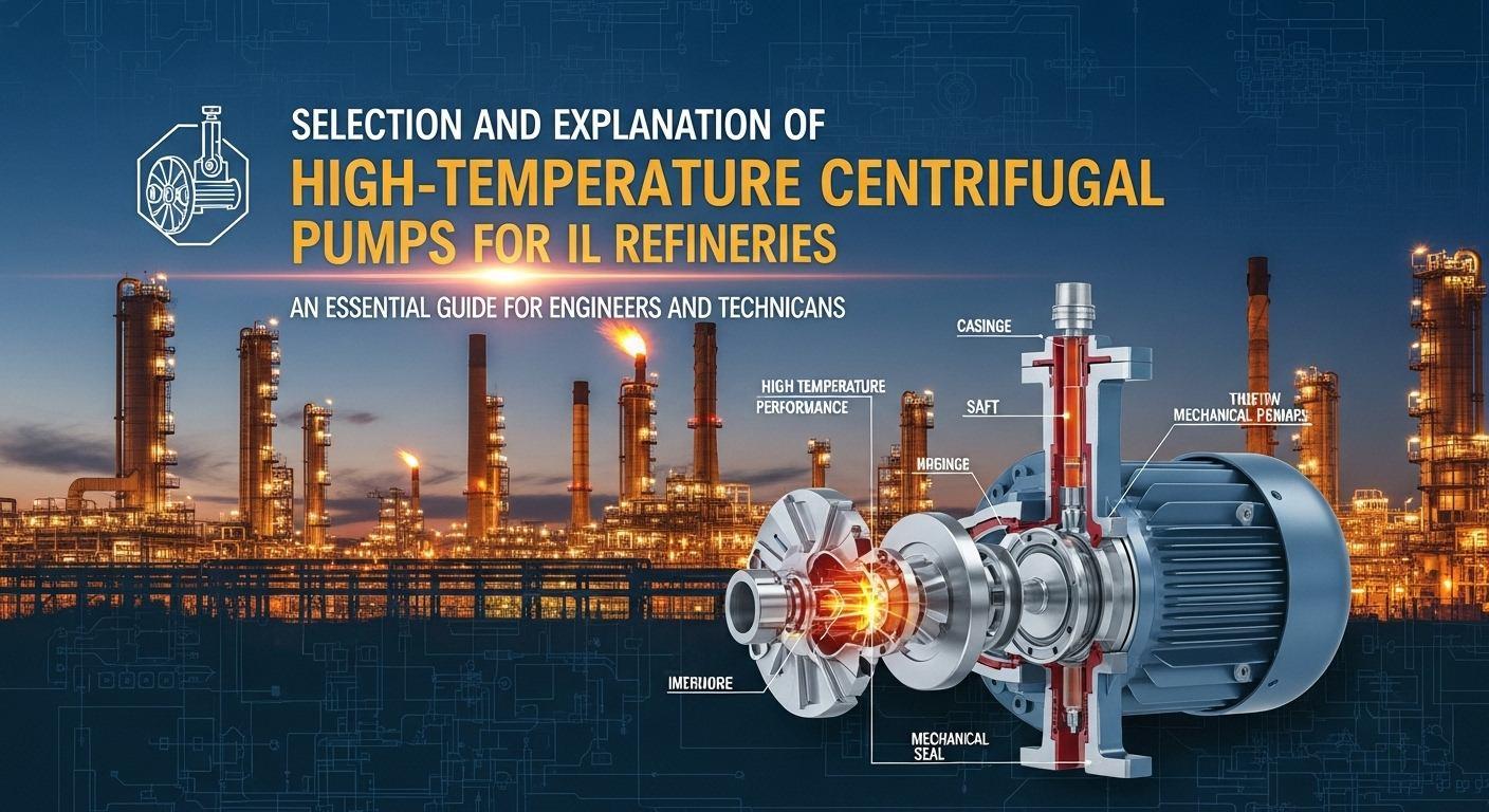 Selection and Explanation of High-Temperature Centrifugal Pumps in Oil Refineries